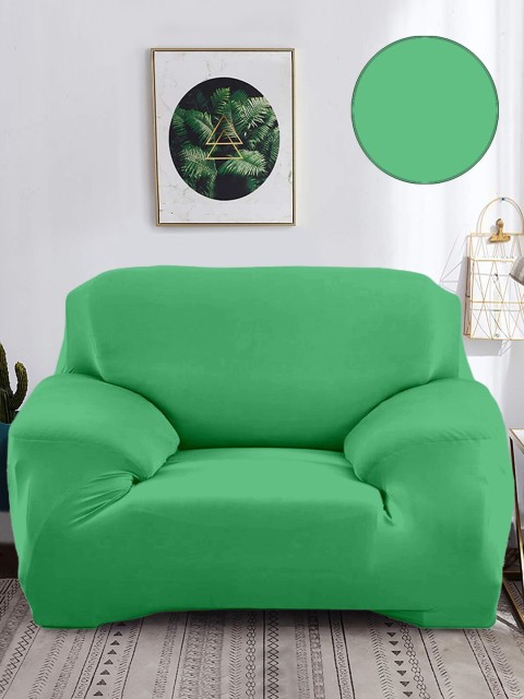 

Cortina Green Solid 1 Seater Sofa Cover
