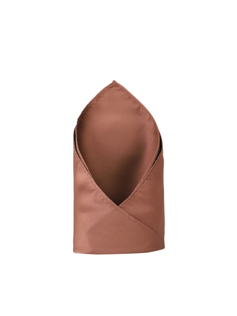

Van Heusen Men Brown Solid Pocket Square