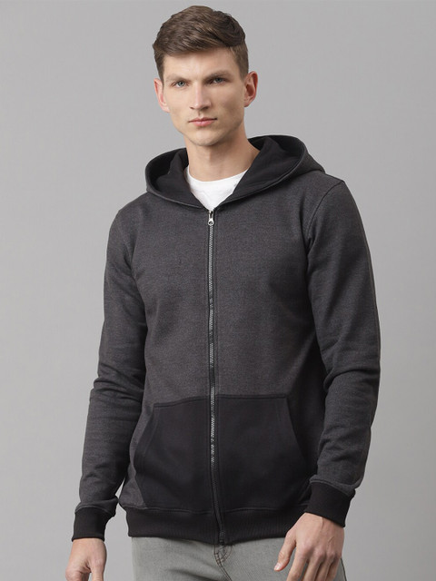

House of Mool Men Grey Hooded Sweatshirt