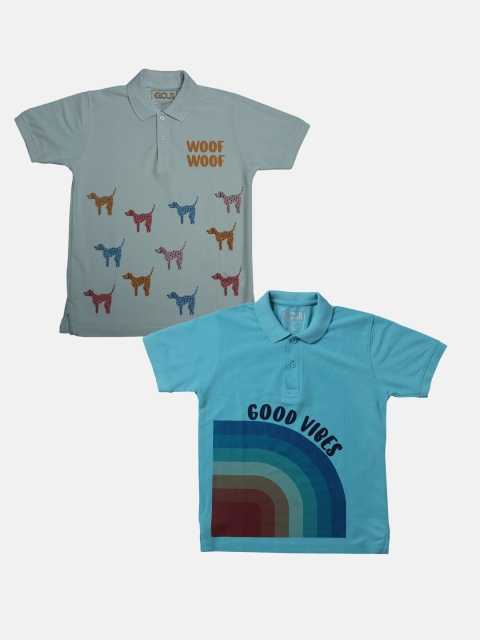 

GOJI Kids Assorted Printed Polo Collar T-shirt