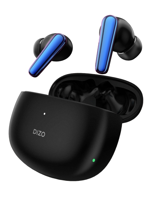 

DIZO by realme Techlife Unisex Black Buds Z Earbuds