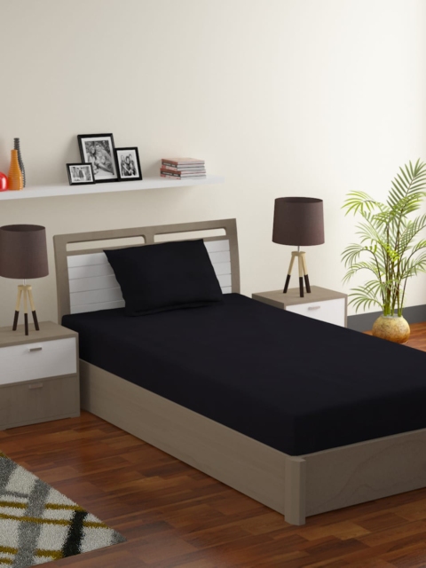 

MODEFE Unisex Black Bedsheets