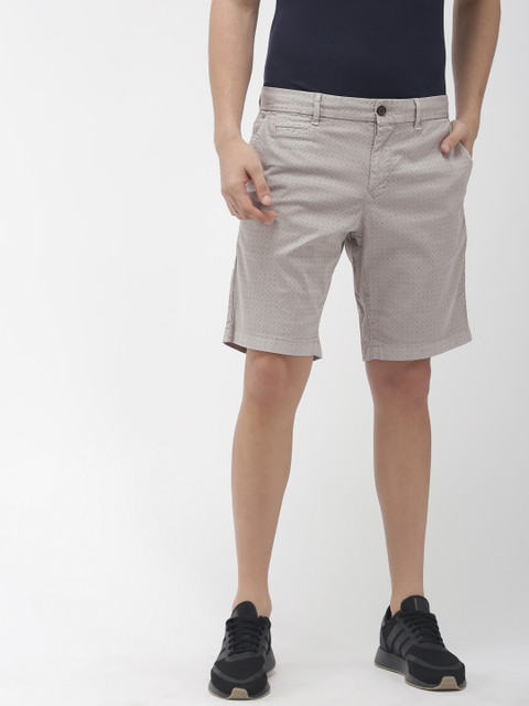 

Tommy Hilfiger Men Grey Printed Shorts