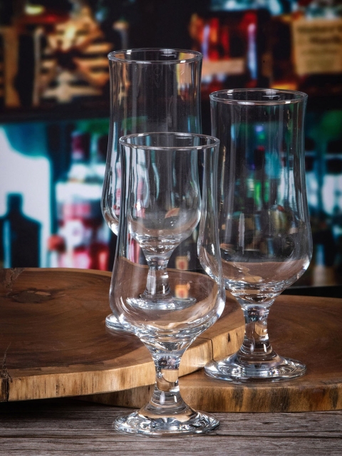 

Pasabahce Set Of 6 Transparent Glass Tulipe Tumbler