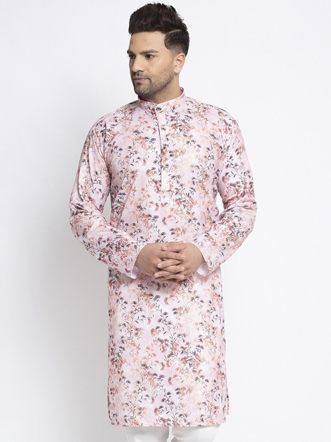 

Benstoke Men Multicoloured Floral Printed Kurta, Multi