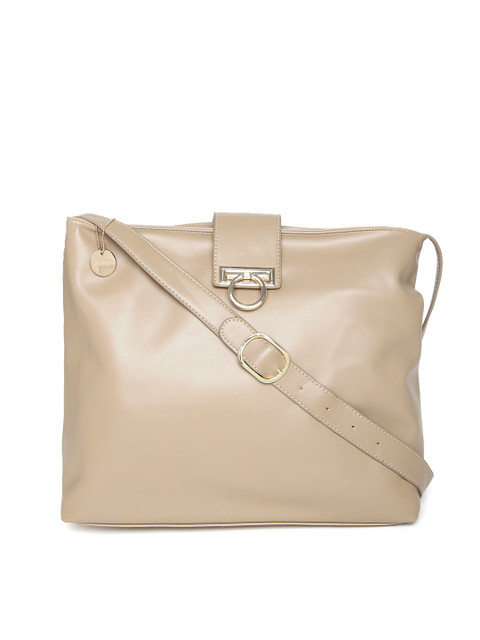 

Lino Perros Beige Oversized Sling Bag