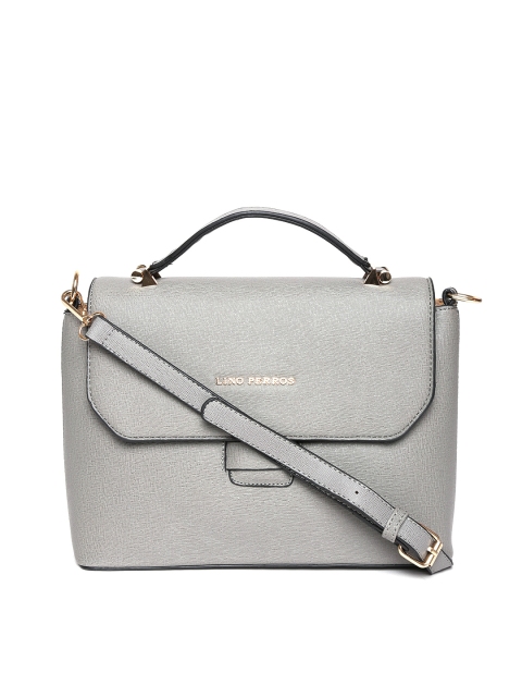 

Lino Perros Grey Satchel with Sling Strap