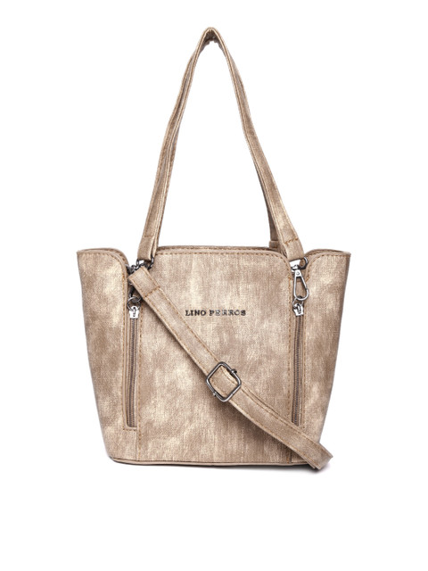 

Lino Perros Brown Shoulder Bag with Sling Strap