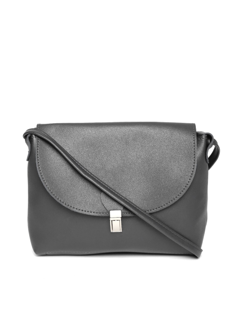 

Lino Perros Charcoal Grey Sling Bag
