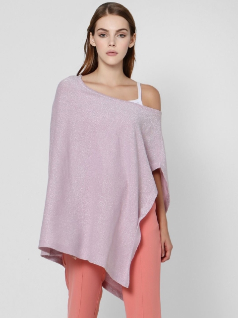 

Vero Moda Women Pink Poncho