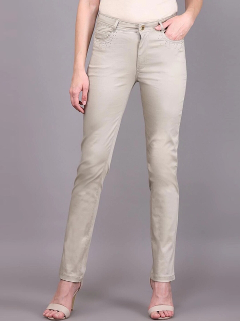 

Lakshita Women Beige Original Trousers