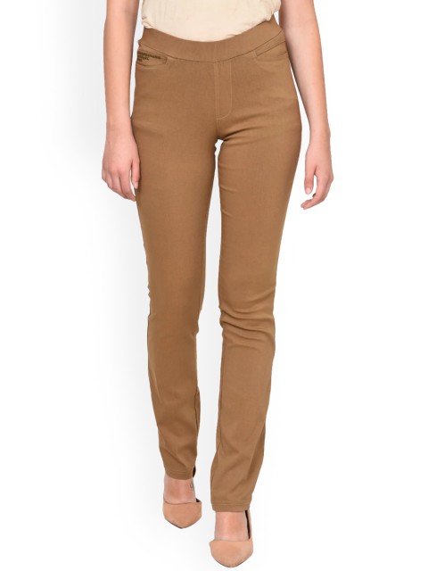 

Lakshita Women Beige Classic Trousers