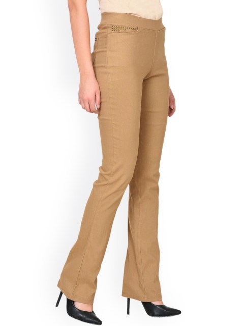 

Lakshita Women Beige Classic Trousers