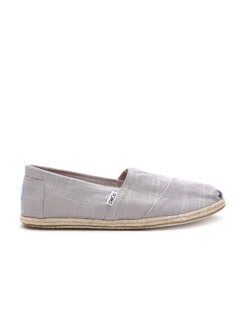 

TOMS Men Grey Espadrilles