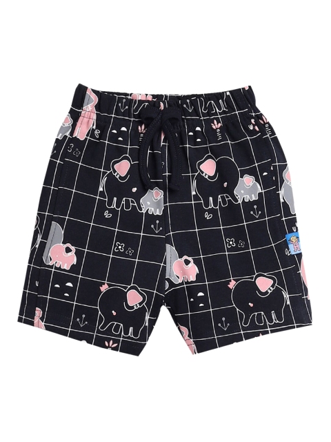 

Hopscotch Boys Blue Checked Shorts