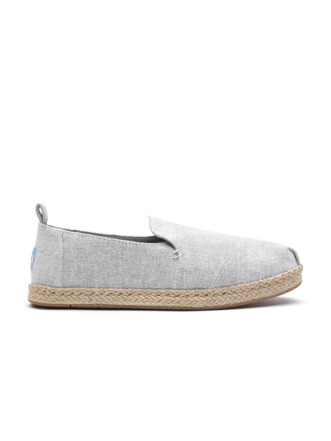 

TOMS Women Grey Melange Espadrilles