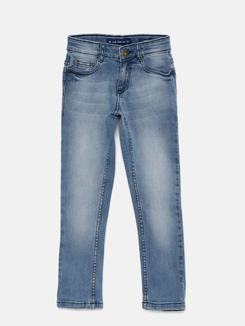 Fame Forever by Lifestyle Boys Blue Skinny Fit Stretchable Jeans available at myntra for Rs.499
