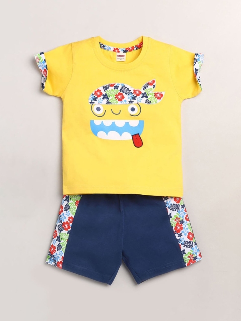 

Hopscotch Boys Yellow Clothing Set