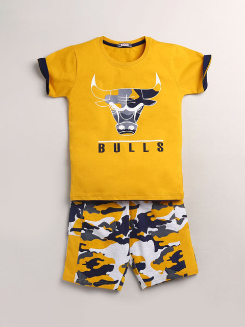 

Hopscotch Boys Yellow Clothing Set