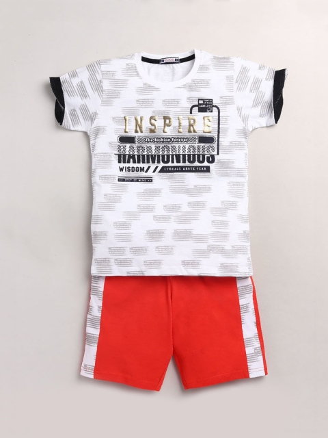 

Hopscotch Boys White Clothing Set
