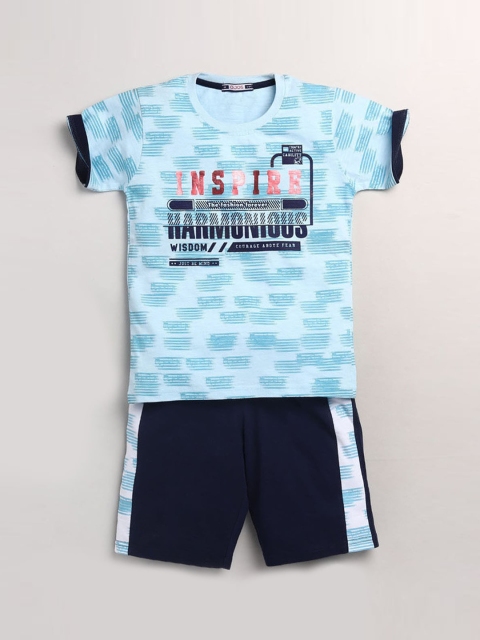 

Hopscotch Boys Blue Clothing Set
