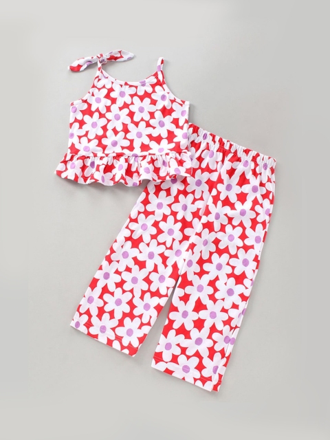 

Hopscotch Girls Red Clothing Set