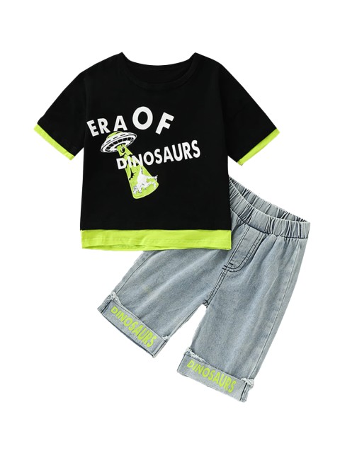 

Hopscotch Boys Black Clothing Set
