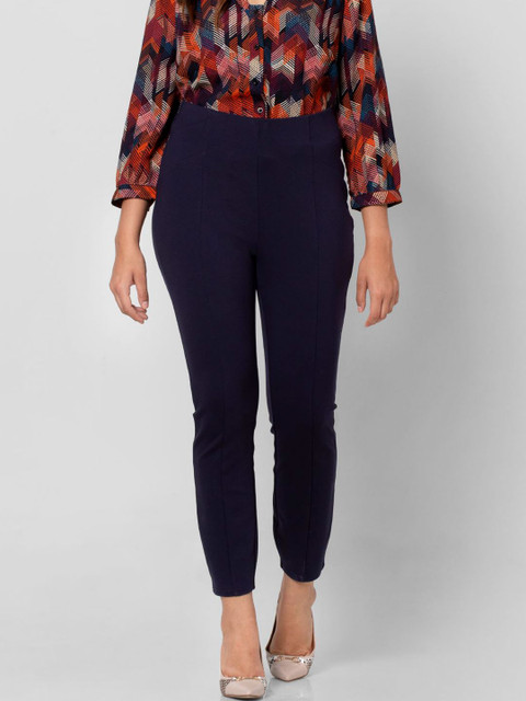 

VERO MODA CURVE Women Navy Blue Solid Jeggings