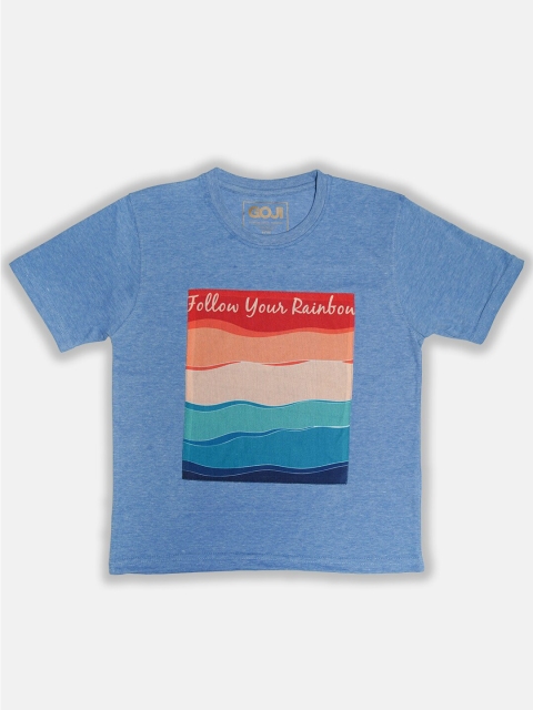 

GOJI Kids Blue V-Neck T-shirt