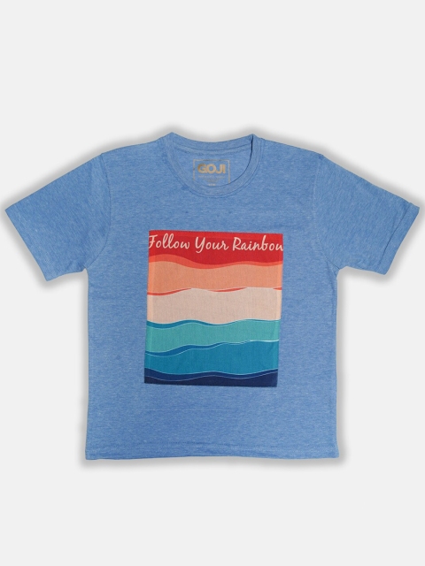 

GOJI Kids Blue V-Neck T-shirt