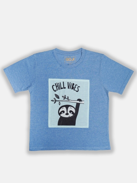 

GOJI Kids Blue Applique T-shirt