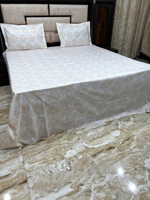 Pure Decor Unisex Yellow Bedsheets
