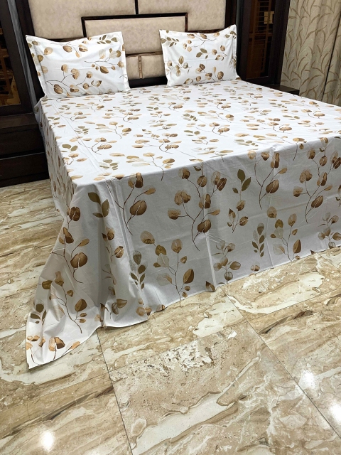 

Pure Decor Unisex Brown Bedsheets