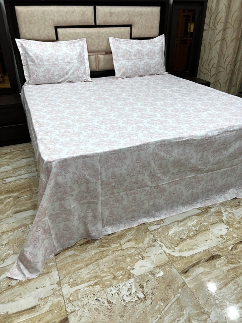 Pure Decor Unisex Pink Bedsheets