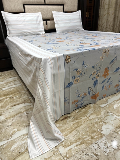 

Pure Decor Unisex Grey Bedsheets