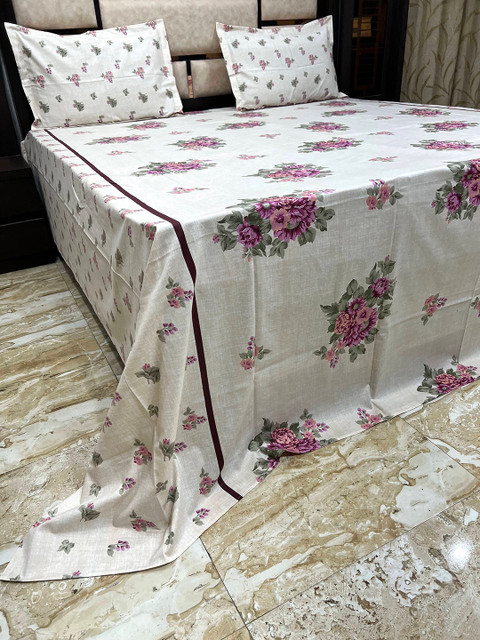 

Pure Decor Unisex Purple Bedsheets