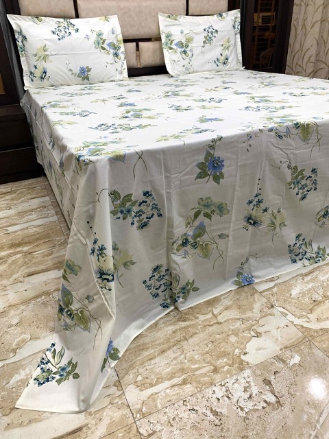 

Pure Decor Unisex Green Bedsheets