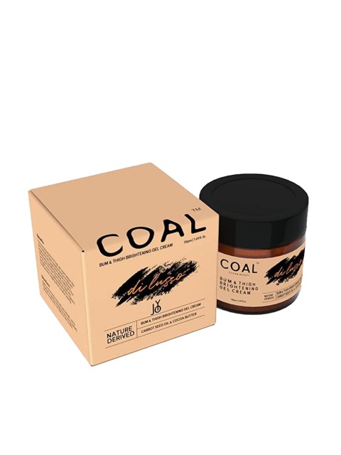 

COAL CLEAN BEAUTY Di Lusso Bum & Thigh Brightening Gel Cream with Carrot Seed Oil - 50g, Beige