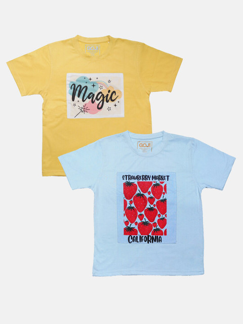 

GOJI Kids Assorted Printed Applique T-shirt