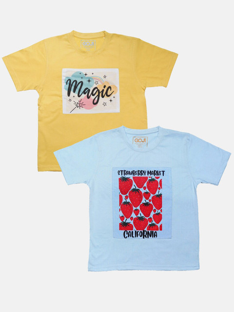 

GOJI Kids Assorted Printed Applique T-shirt