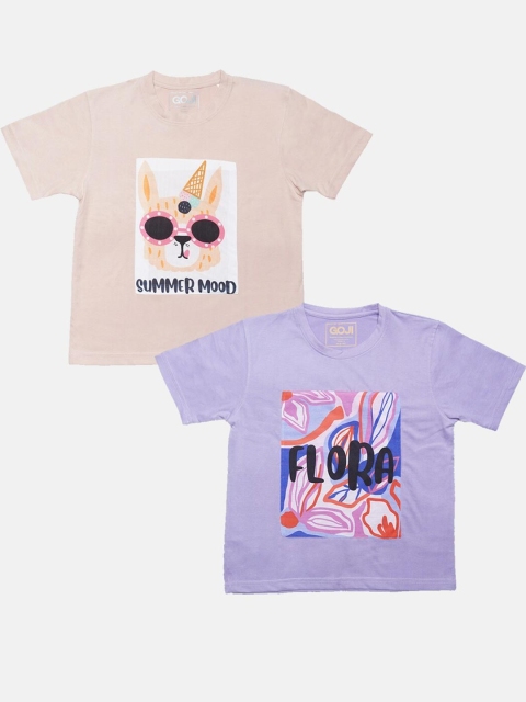 

GOJI Kids Assorted Printed Applique T-shirt