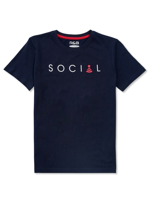 

R&B Boys Blue Applique T-shirt