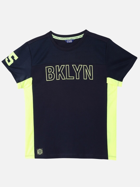 

R&B Boys Navy Blue Applique T-shirt