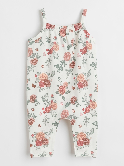 

H&M Girls Multi Jumpsuit, White