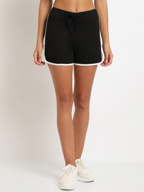 

Rute Women Black High-Rise Outdoor Sports Shorts
