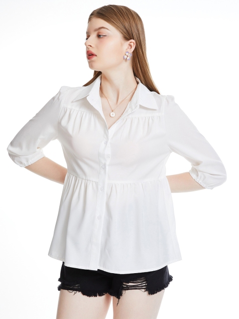

URBANIC Multicoloured Shirt Style Top, Multi