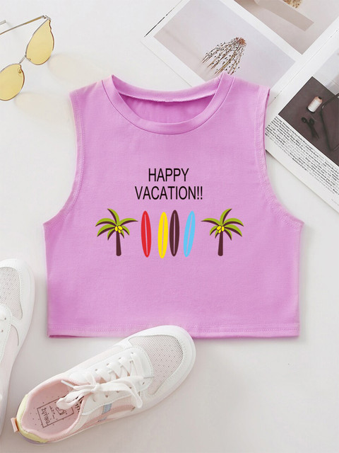 

URBANIC Lavender Print Top