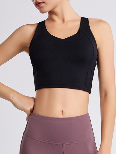 

URBANIC Orange Tank Crop Top
