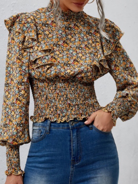 

URBANIC Multicoloured Floral Print Top, Multi