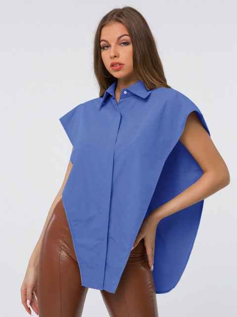 

URBANIC Green Shirt Style Top